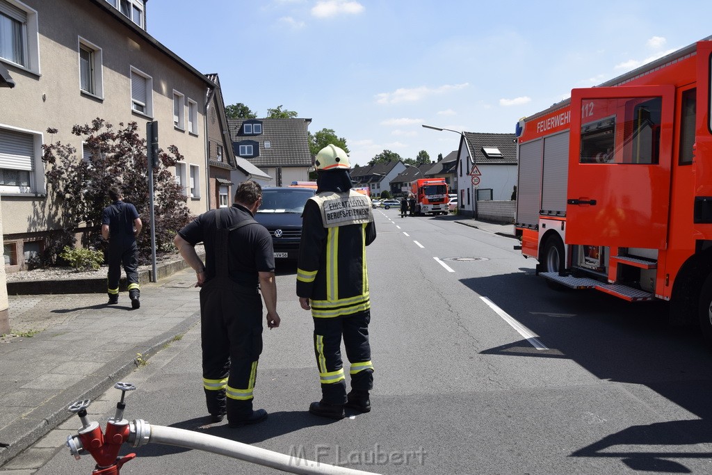 Feuer 1 Koeln Porz Grengel Waldstr P020.JPG - Miklos Laubert